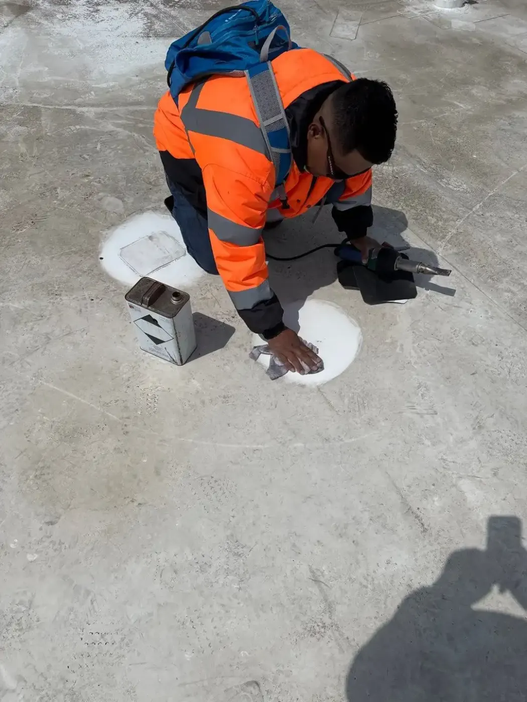 Membrane repair completed in Gas City